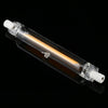 R7S 220V 13W 118mm COB LED Bulb Glass Tube Replacement Halogen Lamp Spot Light(3000K Warm Light)