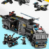 SWAT Shape Mecha Building Blocks Small Particle Assembled Educational Toys, Spec: Blackhawk SWAT 8839