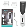 VGR V-232 Pet Clipper White - Quiet, Cordless, Waterproof
