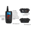 PaiPaitek PD526V-2 Dog Training Collar - 2 Dogs, 1000m Range, Vibration & Sound