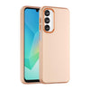 For Samsung Galaxy A16 4G Frosted Translucent TPU Hybrid PC Full Coverage Phone Case(Orange)