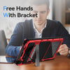 For Samsung Galaxy S25 Ultra 5G R-JUST Life Waterproof Dustproof Shockproof Holder Phone Case(Red)