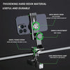 Motorcycle Spherical Compass Phone Holder, Handlebar with Light (Green)