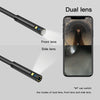 F280 8mm 1080P IP68 Waterproof Dual Camera WiFi Digital Endoscope, Length:10m Hard Cable(Black)
