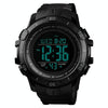 SKMEI 1475 Men Multifunctional Sports Watch Students Outdoor Waterproof Digital Watch(Black)