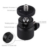 PULUZ 1/4 inch Screw Metal Tripod Ball Head Adapter with Lock