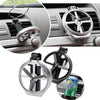 Car Drink Holder Center Console Water Cup Holder Multifunctional Ashtray Bracket(Silver)