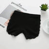 Summer Girls Safety Short Pants Kids Cotton Boxer Briefs Prevent Emptied Shorts, Size: 110(Black)