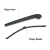 JH-BMW05 For BMW X1 F48 2016-2017 Car Rear Windshield Wiper Arm Blade Assembly 61 62 7 356 224