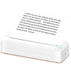 Bluetooth Connection Inkless A4 Printer Portable Mini Student Office Home Photo Printer, Model: X8