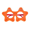 3 PCS Happy Birthday Theme Party Glasses Photo Decoration Prop, Shape: Starfish