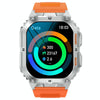 LEMFO K61 Pro 1.96 inch BT5.0 Sport Smart Watch, Support Bluetooth Call / Sleep / Blood Oxygen / Heart Rate / Blood Pressure Health Monitor(Orange)