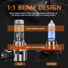 H11 Pair 22W 2000lm 6000K Car LED Direct Plug-in Headlight Bulb