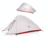 Naturehike NH15T002-T1 Ultralight Tent Outdoor Camping Rainproof Tent, Colour:20D Silicone Light Gray, Style:2 People