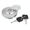 Suitable for Honda CA250 Motorcycle Modified Fuel Tank Cap(Silver)