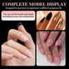 600pcs /Box Ultra Short False Nail Tips Extension Clear No Scratch Traceless Frosted Manicure Salon, Style: Shape 05