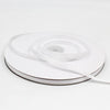 High Density Polyester Hand Woven Ribbon, Size: 91m x 0.6cm(White)