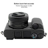 PULUZ Soft Silicone Protective Case for Sony ILCE-6300 / A6400(Black)