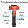 Kefar Supermarket Store Cashier Wired Red Light Scanner 1D Barcode
