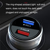 QIAKEY GX506L Dual USB Fast Charge Car Charger(Red)