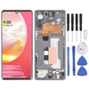 LG Velvet 5G LCD Screen & Digitizer Assembly (Silver) with Frame