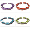 TF-YJD2 Yoga Elastic Band Fitness Resistance Stretch Band 9-Stage Yoga Training Band(Blue)