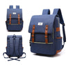 203 Outdoor Travel Shoulders Bag Computer Backpack with External USB Charging Port(Blue)
