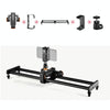 YELANGU L60E 60cm Slide Rail Track + L4 3-Wheel Video Dolly with PC142 Phone Clamp & Ballhead