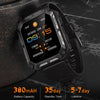 C20 Pro 1.83 Inch IP68 Waterproof Bluetooth Call Three-Proof Smart Sports Watch(Black)