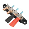 Red M8 Stud RV Ship High Current Power Distribution Terminal Block with Accessories