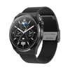 Ochstin 5HK46P 1.36 inch Round Screen Steel Strap Smart Watch with Bluetooth Call Function(Black)