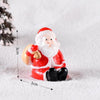4pcs Christmas Micro Landscape Decorations Resin Craft Gifts Home Decoration Ornaments, Spec: Santa No. 12