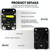 RV Yacht Manual Reset Ignition Protection Fuse Switch With Terminal Accessories, Current: 50A