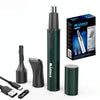 MARSKE  MS-7111 3 In 1 Electric Nose Hair Trimmer Type-C Rechargeable Grooming Instrument(Black)