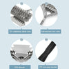 Three-headed Shovel-type Spring Brush BBQ Grill Mesh Wire Brush
