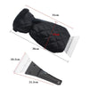 Thick Waterproof Snow Removal Shovel Car Warm Gloves(Green)