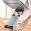 AS018-XS For 10-17 inch Device 360 Degree Rotating Adjustable Laptop Holder Desktop Stand(Silver)