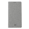 For Xiaomi Redmi Note 9 Pro / Note 9S / Note 9 Pro Max ViLi Shockproof TPU + PU Horizontal Flip Protective Case with Card Slot & Holder(Grey)