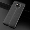 Litchi Texture TPU Shockproof Case for Huawei Mate 20 Pro (Black)