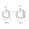 500ml Transparent Hand Sanitizer Split Bottle Plastic Press Type Emulsion Bottle