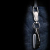 JOBON ZB-8780 Multi-Function Keychain Man Portable Mobile Phone Bracket Metal Waist Car Keychain(Black)