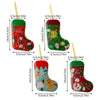 Christmas Tree Decoration Pendants Christmas Stock Shaped Tinplate Gift Box, Style: Gingerbread Man