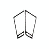 2 PCS Car Carbon Fiber Central Air Outlet Frame Decorative Sticker for Infiniti Q50 / Q60 2014-2020