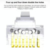 10pcs /Pack Cat6e Unshielded Pass Through RJ45 Connector Modular Plug