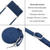 For Xiaomi Redmi K70 / K70 Pro Skin Feel Heart Embossed Leather Phone Case with Long Lanyard(Blue)