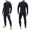 SLINX 1703 3mm Neoprene Super Elastic Warm Crotch Diving Long-sleeved Jacket for Men, Size: L