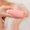 100ml Shower Bath Brush Dispenser Bottle Travel Portable Shampoo Cosmetic Lotion Dispenser Bottle(Orange)