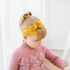 Cute Bowknot Infant Baby Girl Hairband Headwear Headbands(Yellow#22)