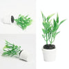 3 PCS Green Plant Pot Culture Doll House Miniature Garden Accessories