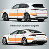 Universal Car Carbon Fiber Door Anti-collision Strip Protection Guards Trims Stickers Tape, Size:7cm x 10m